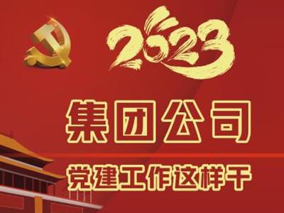 2023年，集團(tuán)黨建工作這樣干